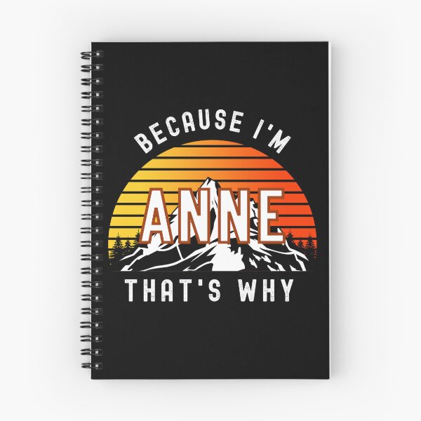 Item preview, Because I'm Anne, that's why - Custom Name  designed and sold by PonyyStore.