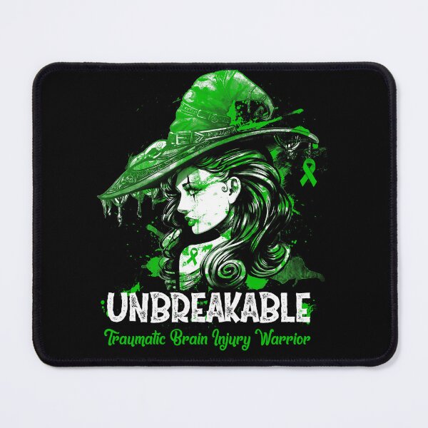 Item preview, Halloween Traumatic Brain Injury Warrior Unbreakable designed and sold by tenjun16.