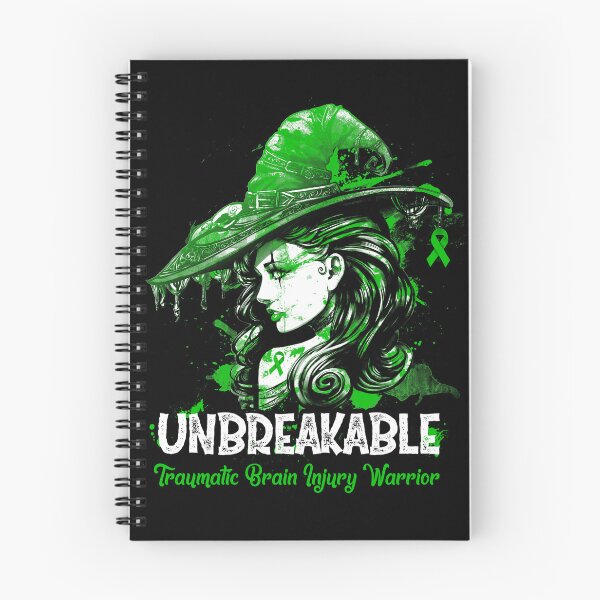 Item preview, Halloween Traumatic Brain Injury Warrior Unbreakable designed and sold by tenjun16.