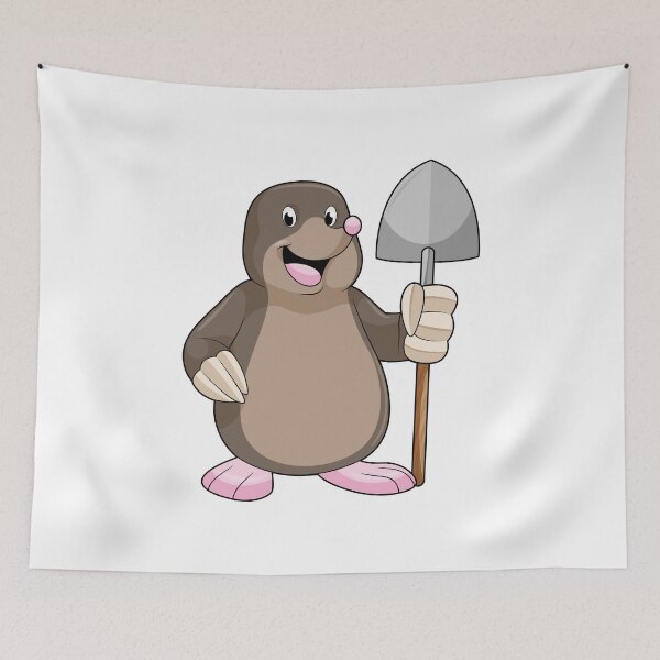 Item preview, Mole with Shovel designed and sold by Snabdesign84.