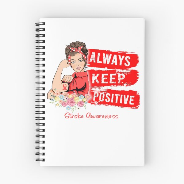 Item preview, Always Keep Positive Stroke Awareness designed and sold by Sabfit.