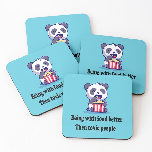 Item preview, Cute Panda eating ( toxic people) designed and sold by Designer Forever ⭐⭐⭐⭐⭐.