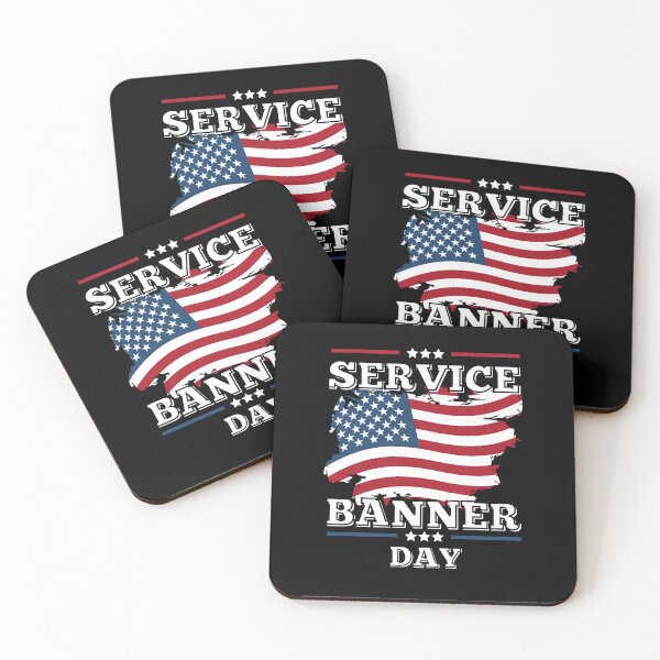 Item preview, Military Service Banner Day US Flag Honoring our soldiers Military designed and sold by SweetbeStore.