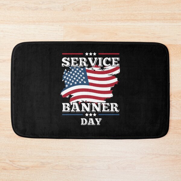 Item preview, Military Service Banner Day US Flag Honoring our soldiers Military designed and sold by SweetbeStore.