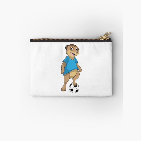 Item preview, Meerkat Soccer player Soccer designed and sold by Snabdesign84.