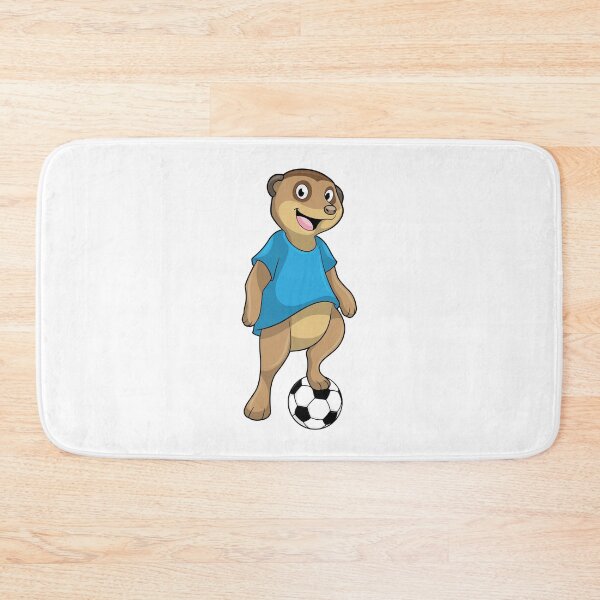 Item preview, Meerkat Soccer player Soccer designed and sold by Snabdesign84.