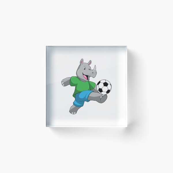 Item preview, Rhino Soccer player Soccer designed and sold by Snabdesign84.