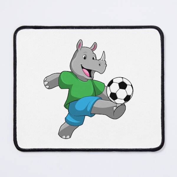 Item preview, Rhino as Soccer player with Soccer designed and sold by Snabdesign84.