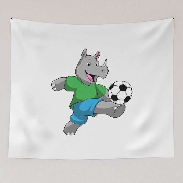 Item preview, Rhino as Soccer player with Soccer designed and sold by Snabdesign84.