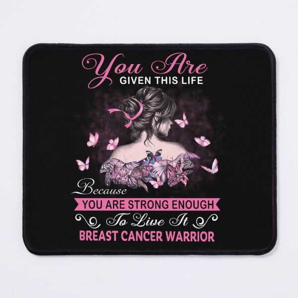 Item preview, You Are Strong Enough To Live It Breast Cancer Warrior designed and sold by Kohend.