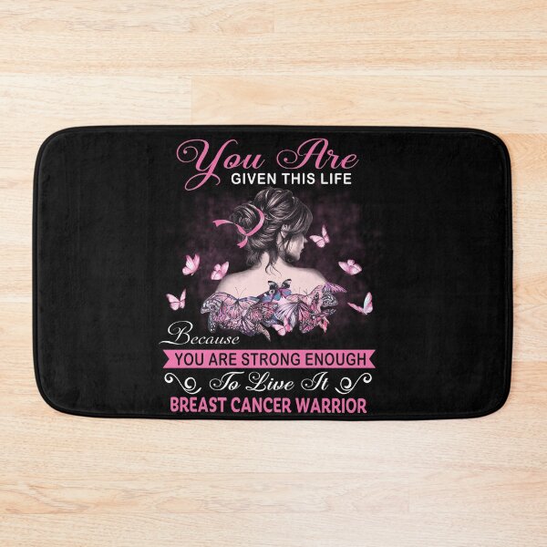 Item preview, You Are Strong Enough To Live It Breast Cancer Warrior designed and sold by Kohend.
