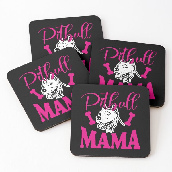 Artikelvorschau, Pitbull Mama Pitbull Hund, Pitbull Mama, Pitbull Geschenk für Mama entworfen und verkauft von RedArtsDesign.