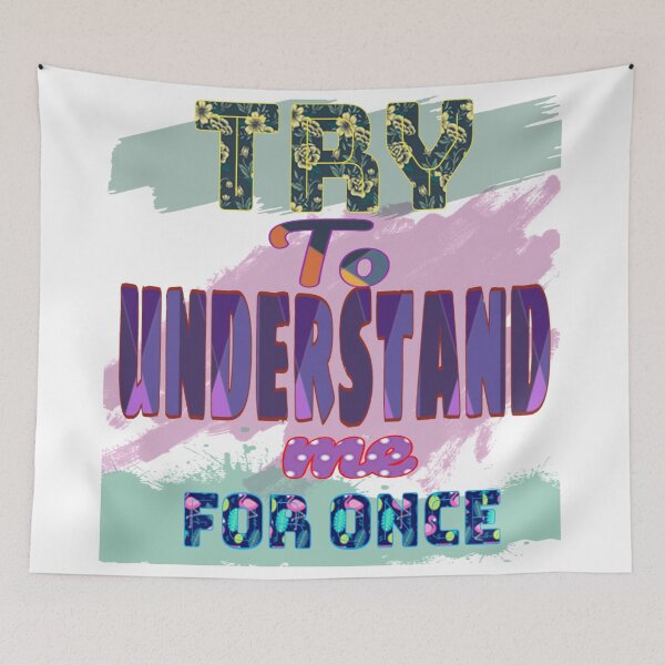 Item preview, Try to understand me  designed and sold by Emoelsalhy76.