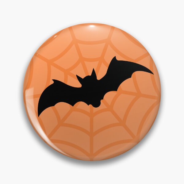 Item preview, Bats on Bright Orange Print, Bat Design, Bat Print, Halloween Print, I love Bats Print designed and sold by PinHookPrincess.