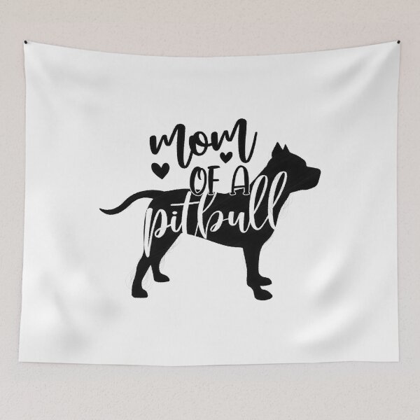 Artikelvorschau, Mutter eines Pitbull, Pitbull Mama Pitbull Hund, Pitbull Mama, Pitbull Geschenk für Mama entworfen und verkauft von RedArtsDesign.