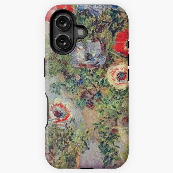 Vista previa del artículo con la obra «Claude Monet - Stilll Life con anémonas», diseñado y vendido por artcenter.