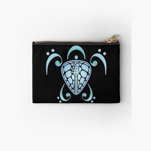 Item preview, BASS PLAYER - TURTLE PLECTRUM BASS CLEF teal designed and sold by KoolDsignsMUSIC.