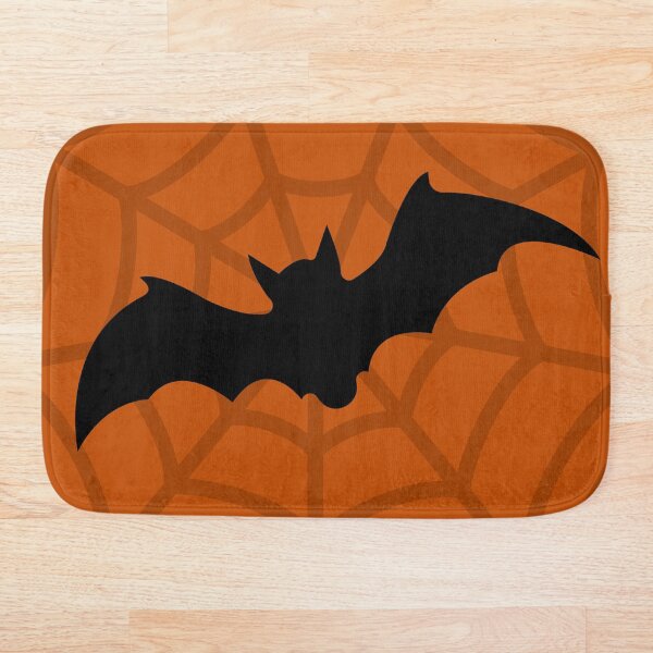 Item preview, Bats on Dark Orange Print, Bat Design, Bat Print, Halloween Print, I love Bats Print designed and sold by PinHookPrincess.