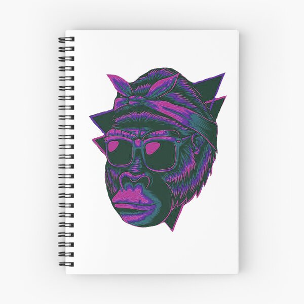 Item preview, Psychedelic Monkey, Hipster, Cool Monkey, Pink Purple Monkey,  designed and sold by Nostrathomas66.