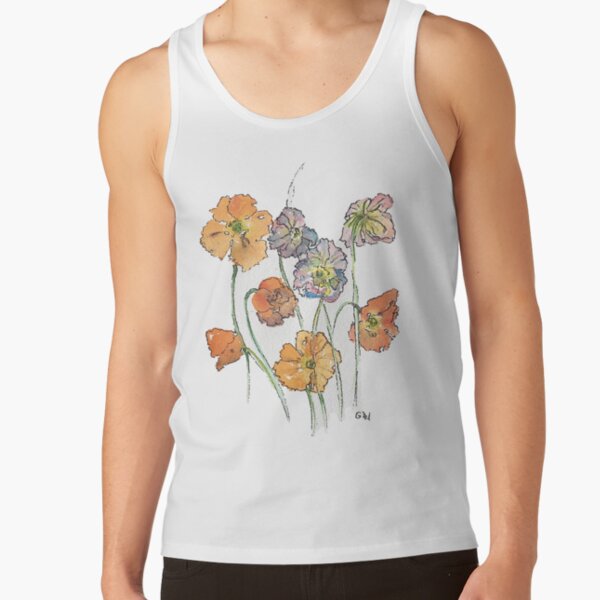 Cute Cut Flowers Tank Top