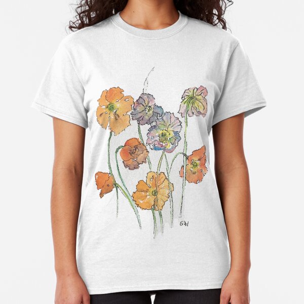 Cute Cut Flowers Classic T-Shirt
