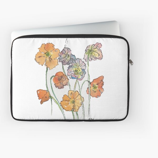 Cute Cut Flowers Laptop Sleeve