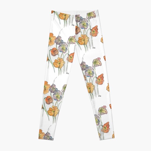 Cute Cut Flowers Leggings