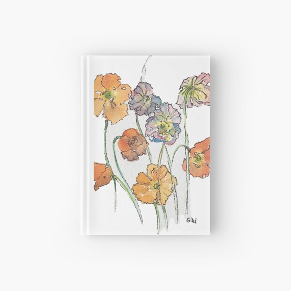 Cute Cut Flowers Hardcover Journal