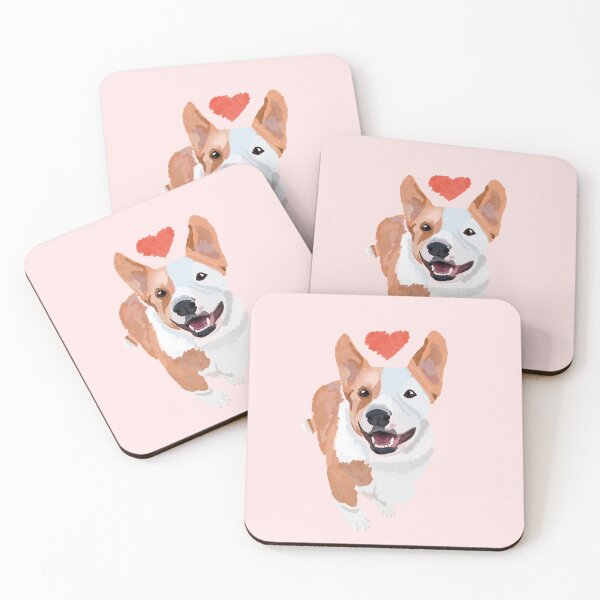 Item preview, Cute Red Corgi Illustration designed and sold by Gabrielle Freitas.