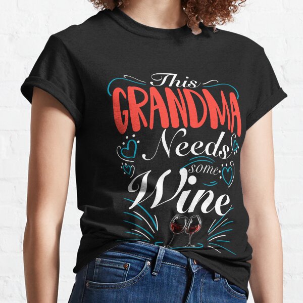 I'm the FUN Grandma Funny Wine Glass Gifts for Grandma - Novelty