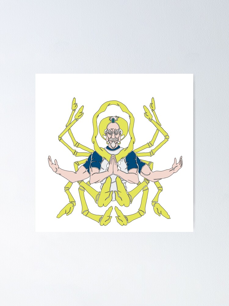 "Hunter Chairman Nen Buddha Anime Manga HxH" Poster for Sale by