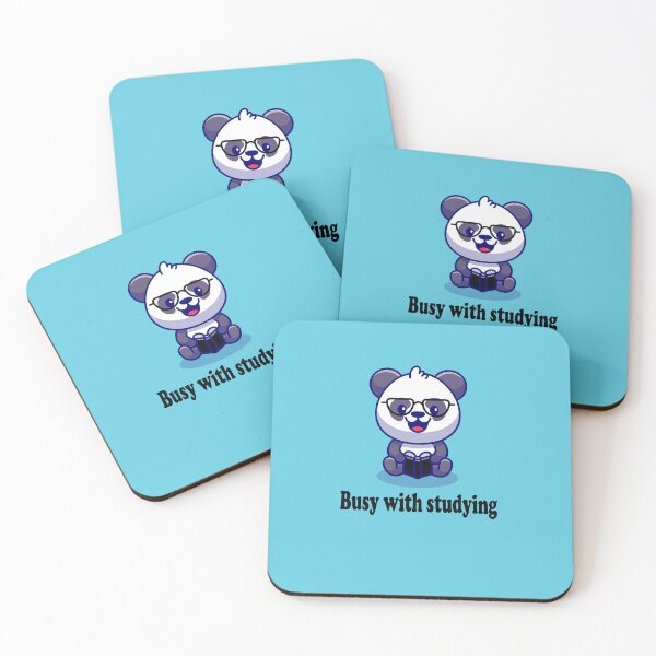 Item preview, Cute Panda reading ( Reading is my hobby ) designed and sold by Designer Forever ⭐⭐⭐⭐⭐.