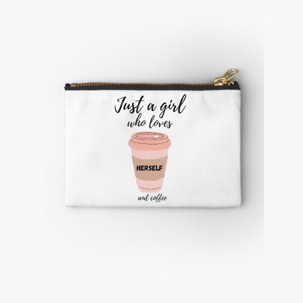Item preview, Just a girl who loves HERSELF and Coffee ! ❤️ designed and sold by LaylaTheCurly.
