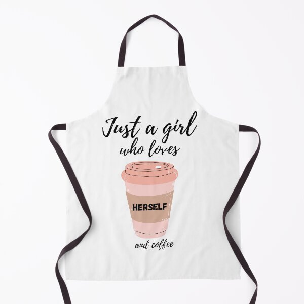 Item preview, Just a girl who loves HERSELF and Coffee ! ❤️ designed and sold by LaylaTheCurly.