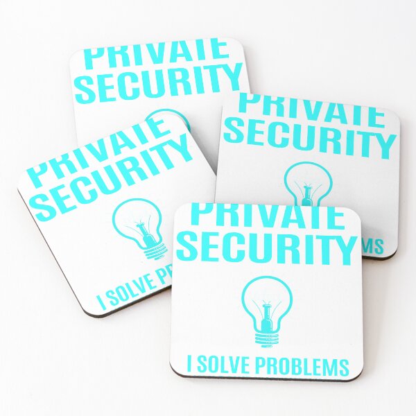 Item preview, Private Security - I Solve Problems Job Gift designed and sold by melissaval2.