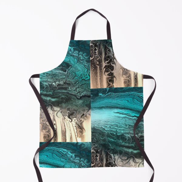 Item preview, Stormy aqua sky designed and sold by Jennifer Leavey Designs.
