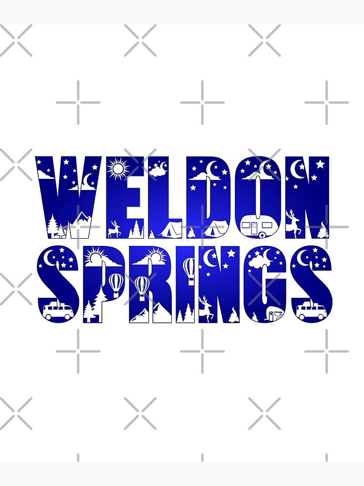 "Weldon Springs State Park Camping" Poster for Sale by Krysanthe