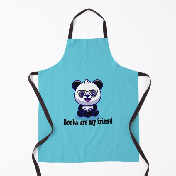 Item preview, Cute Panda reading (Books are my friend ) designed and sold by Designer Forever ⭐⭐⭐⭐⭐.