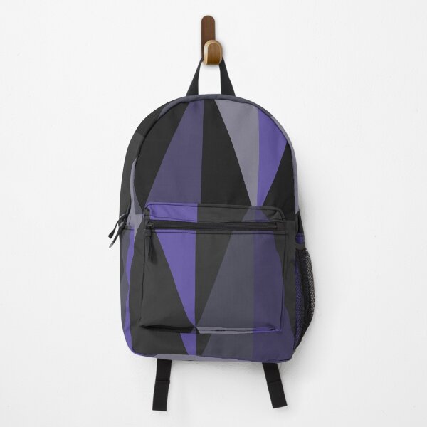 Item preview, MidCentury Modern Triangles Dark Indigo designed and sold by thepixelgarden.