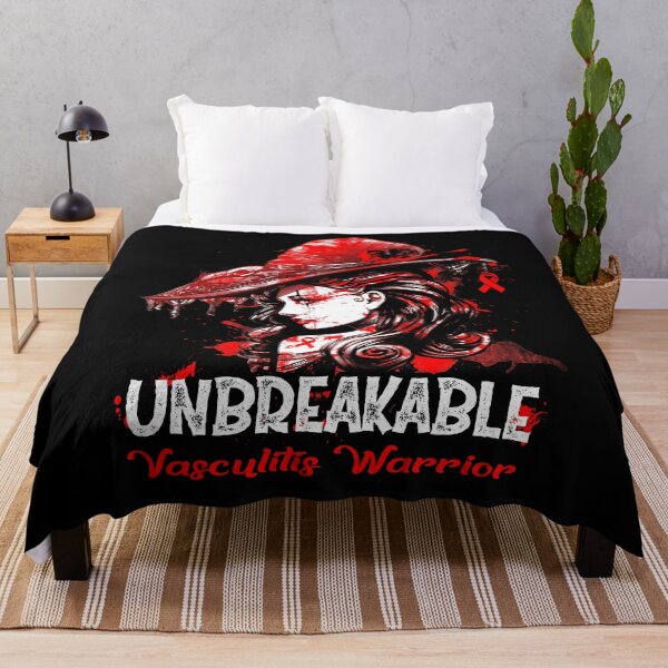 Item preview, Halloween Vasculitis Warrior Unbreakable designed and sold by tenjun16.