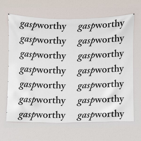 Item preview, gaspworthy designed and sold by NorthernSnowdog.