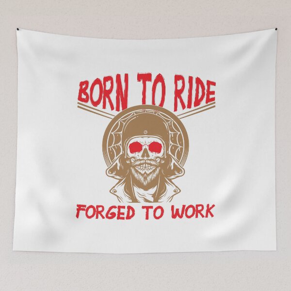 Item preview, Born To Ride Forged To Work T'shirts 2022 designed and sold by NovaAyoub.