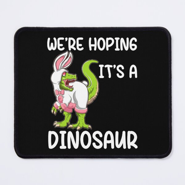 Item preview, we're hoping it's a dinosaur, pregnancy announcement, father's day, matching Mommy Daddy EST, couples pregnancy announcement funny sarcastic Rude Offensive saying, designed and sold by joygift369.