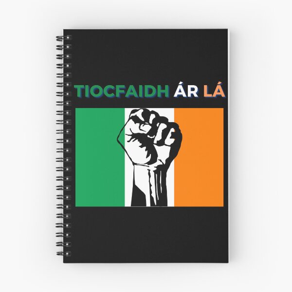 Item preview, Tiocfaidh ár lá - irish flag green white orange raised fist our day will come designed and sold by Lu &  Partners.