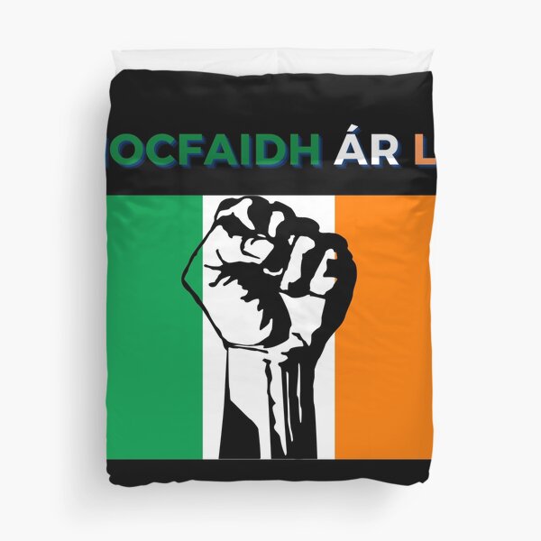 Artikel-Vorschau von Tiocfaidh ár lá - irische Flagge, grün, weiß, orange, erhobene Faust, unser Tag wird kommen, designt und verkauft von Lu &  Partners.