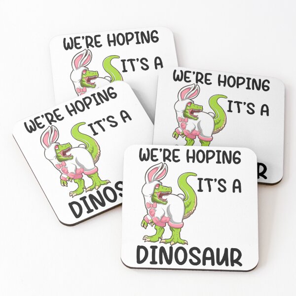 Item preview, we're hoping it's a dinosaur, pregnancy announcement, father's day, matching Mommy Daddy EST, couples pregnancy announcement  funny sarcastic Rude Offensive saying, designed and sold by joygift369.