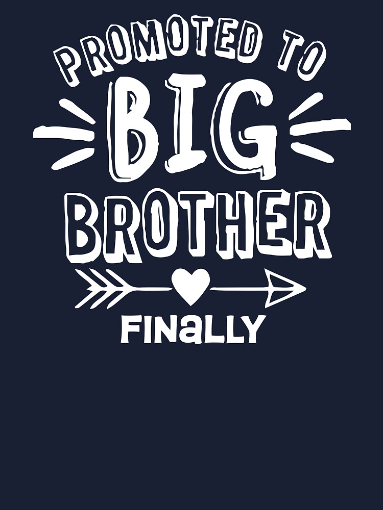 T-shirt Annuncio Gravidanza Stampata Bambino Promoted To Big Brother - Foto 7