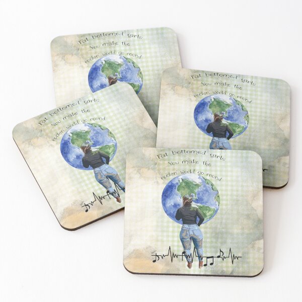 Item preview, Fat bottomed girls You make the rockin' world go round designed and sold by EcMermaid1972.
