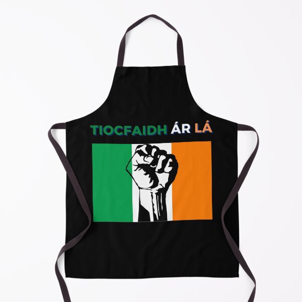 Item preview, Tiocfaidh ár lá - irish flag green white orange raised fist our day will come designed and sold by Lu & Partners.