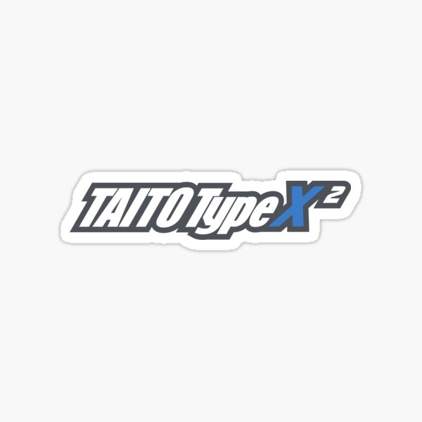 Taito Type X Logo Sticker For Sale By Rubencrm Redbubble